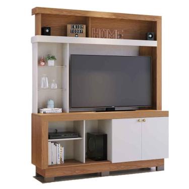 Imagem de Estante Home Tv Até 50 Polegadas 2 Portas Vanessa Freijo-off White