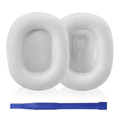 Imagem de Aiivioll Almofadas Auriculares Para Fones De Ouvido Airpods Max, Protetores Airpods, Capas Feitas Couro Proteico E Espuma Viscoelástica (Prata)