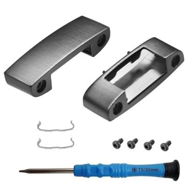 Imagem de Adhiper Kit De Reparo Dobradiça Sem Fio Studio Pro - Peças Metal E Acessórios Para Conector Faixa Cabeça, Preto Prateado