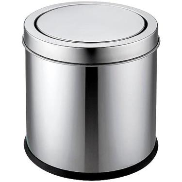 Imagem de Lixeira Basculante Inox Brilho 3L - ACASA