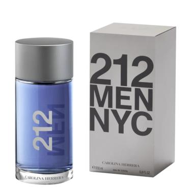 Imagem de 212 Men Carolina Herrera Eau de Toilette - Perfume Masculino 200ml  masculino
