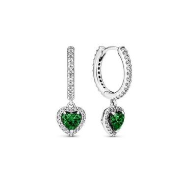 Imagem de Conjunto De Colar E Brincos De Prata S925 Feminino Joias De Luxo Prese
