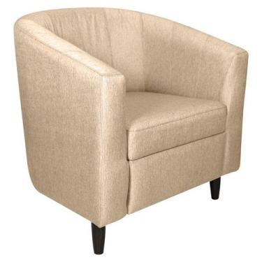 Imagem de Poltrona Decorativa Dandara Palha ate 110kg - Matrix