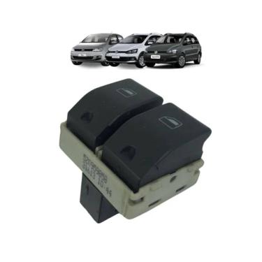 Imagem de Botão Duplo Vidro Elétrico Vw Fox Crossfox Gol 5Z0959858