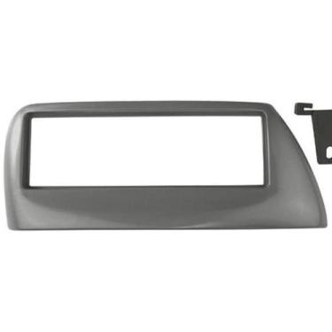 Imagem de Moldura Contra Frente Plástica Para Ford Ka 2000 Prata 1 Din - Permak