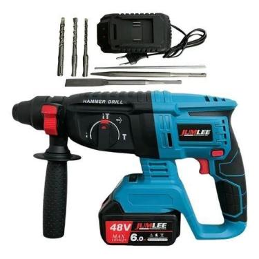 Imagem de Martelete a bateria 48v jumlee jt-bhd48v