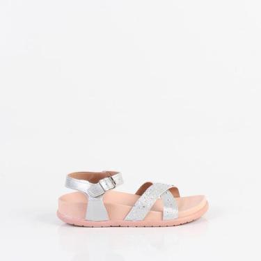 Imagem de Sandália Pekilili 99005 Cinza, Cinza, Prata, 064, 24