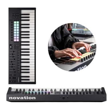 Imagem de Teclado Controlador 49 Teclas Launchkey 49 MK4 - Novation