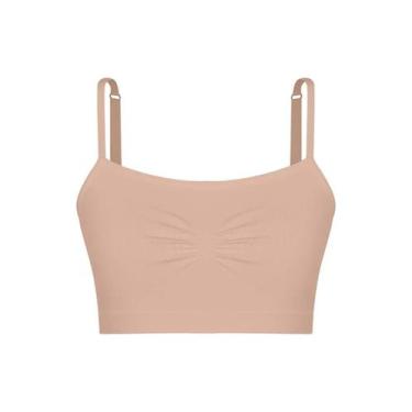 Imagem de Sutiã Alças Finas Trifil C04203 Juvenil Sem Costura Microfibra T. 12/1