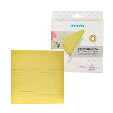 Imagem de Mimo Fita Banana Adesiva Dupla Face Picotada - 1cm x 1cm - 1156 Peças - Tecnologia "Destaca Fácil" - Pré Picotada, o que Facilita o Uso e Aplicações com mais Agilidade