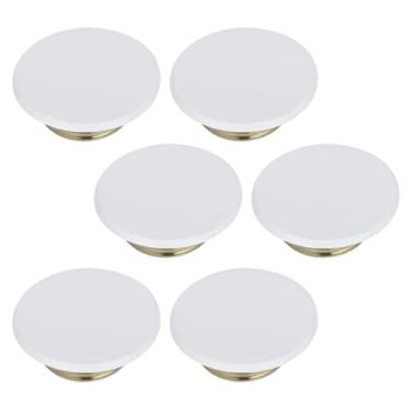 Imagem de Operitacx 6 Peças De Tampas Para Sprinklers De Incêndio - Placas De Ferro Para Esconder Cabeçotes De Sprinklers Em Escritórios Domésticos (Diâmetro Externo 5 5 Cm Diâmetro 4 5 Cm)