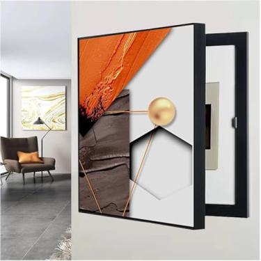 Imagem de Criativo Caixa Decoração Do Painel Elétrico Caixa Tampa Do Medidor Elétrico Interno Painel Elétrico Ocultar Pinturas Para Restaurante Sala De Estar Quarto, D, 50x70cm