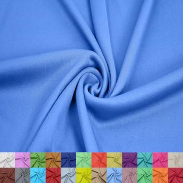 Imagem de Stylish FABRIC Forro interloque 100% poliéster de 152 cm de largura – tecido de malha leve elástico bidirecional da The Yard para vestuário, maternidade, decorações de festa, cortinas, artesanato e