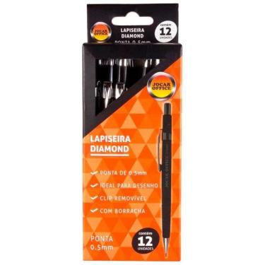 Imagem de Lapiseira Triangular Tecnica 0,5Mm Preto C/12 Jocar Office