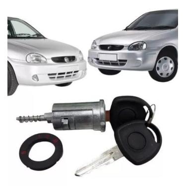 Imagem de Cilindro De Ignição E Partida Com Chave Corsa 94 A 01 Classic Corsa Wa