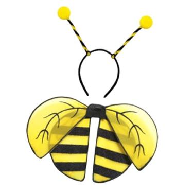 Imagem de UGPLM Fantasia de abelha, adereço fotográfico fofo, fantasia de cosplay de Halloween para feriados de dramatização