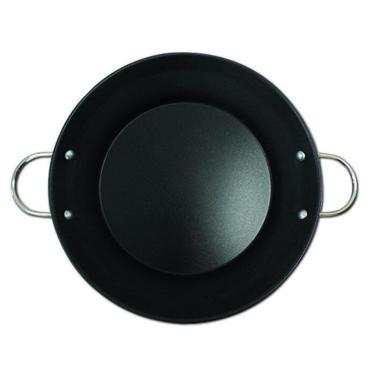 Imagem de Paellera Antiaderente 32Cm Preta Com Alça 0.183 Dona Chefa