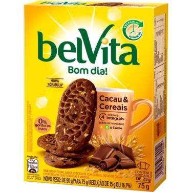 Imagem de Biscoito Integral BelVita Cacau e Cereais 75g - Mondelez