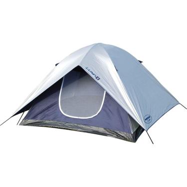 Imagem de Barraca Camping Luna Para 4 Pessoas Impermeável Azul – Mor