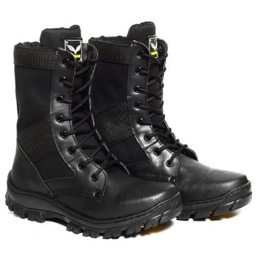 Imagem de Bota Coturno Militar Tático Masculino Cano Alto  de Amarrar Venan 8800