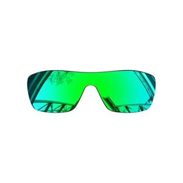 Imagem de SmartVLT Lentes de substituição verde-esmeralda masculinas para óculos de sol Oakley Turbine Rotor OO9307