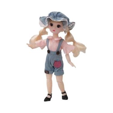 Imagem de Boneca Anime BJD De 30cm 1/6 Com Conjunto Completo De Roupas, 23 Junta