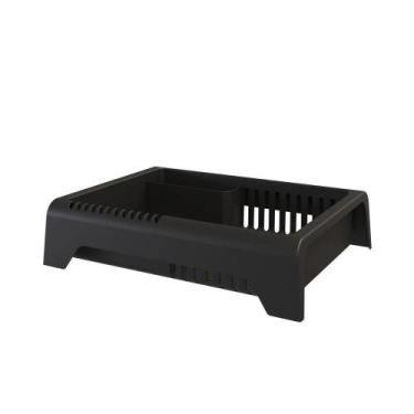 Imagem de Escorredor De Louça Em Plástico Smile - Stolf Preto