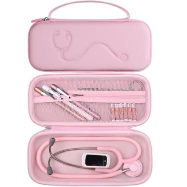 Imagem de Estojo de estetoscópio Stukcaze para 3M Littmann Classic III rosa