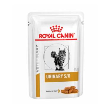 Imagem de Ração Úmida Royal Canin Urinary S/O para Gatos com Cálculos Urinários 
