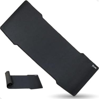 Imagem de Mousepad Gamer 90x30cm Antiderrapante Superficice em MicroWeave Resistente a Agua Borda Overlock King MPK900 Cor Preto