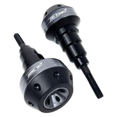 Imagem de Quadro Slider Motocicleta Proteção contra Queda Protetor de Carenagem Anti Crash Pad Protector Compatível com Y&AMAHA Tracer 7 /gt Tracer 7GT 2021 2022 (Titânio)