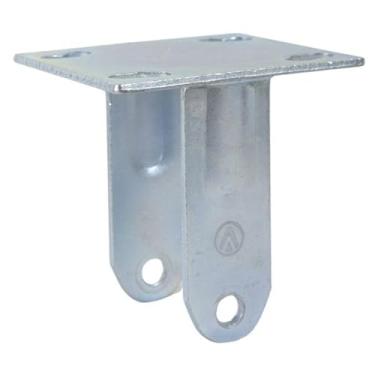 Imagem de Suporte Fixo para Rodizio Industrial - 6 Pol - 600Kg - Ajax