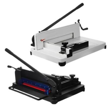 Imagem de Guilhotina de Papel Semi Industrial Profissional 400 Folhas Simultânea