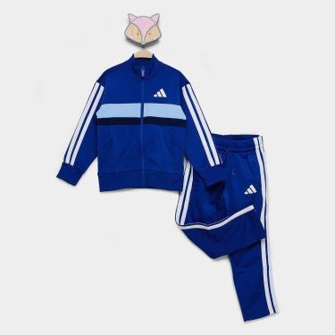 Imagem de Conjunto Infantil Adidas Tiberio 3 Stripes-Unissex
