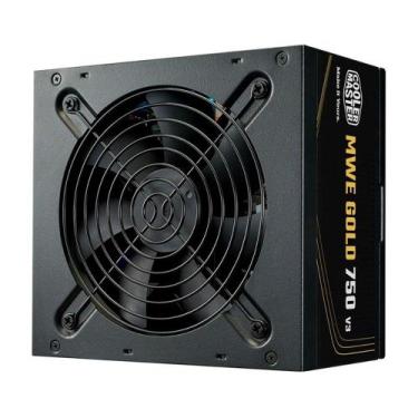 Imagem de Fonte 750W Cooler Master - PFC Ativo - 80 PLUS Gold - ATX 3.1 - MPE-75