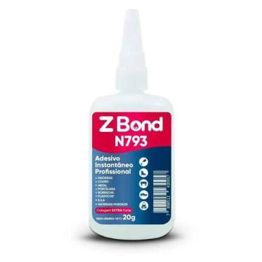 Imagem de Cola Instantânea ZBond N793 20g - Ideal para Metais, Madeira e Superfí