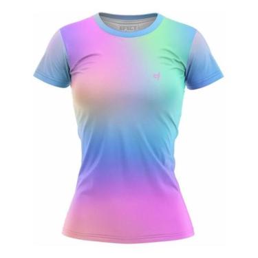 Imagem de Lusa Academia Feminina Fitness Camiseta Treino Funcional - Efect, Tie 