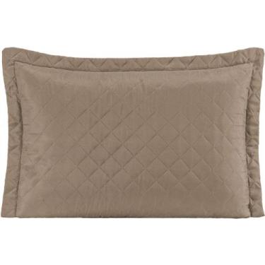 Imagem de Porta Travesseiro Matelado MICROPERCAL 400 Fios 70cm x 50cm Cores Lisa