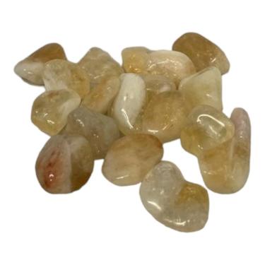 Imagem de Pedra Rolada Citrino 3 a 4 cm Pacote 200 gramas