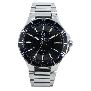 Imagem de Relógio Tuguir Masculino Ref: Tgi37127 Casual Aço Prateado