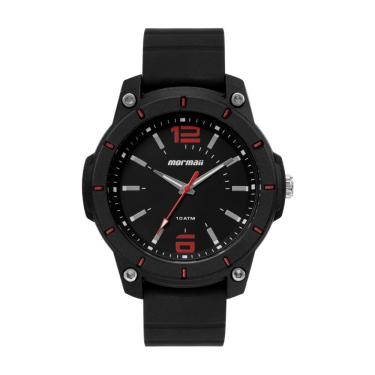 Imagem de Relógio Mormaii Masculino Ref:Mo2035lf/8r Esportivo Analógico Black