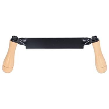 Imagem de Munefe faca de desenho reto, ferramenta de carpintaria, cabo de madeira de aço de tungstênio para poste de cerca de madeira (10 pol.)