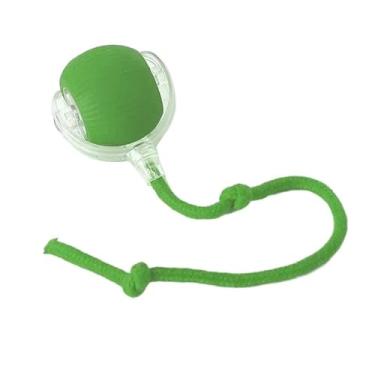 Imagem de Bola Brinquedos De Rolamento Automático Cauda Do Falso Recarregável Bola Inteligente Gato Interativo(Verde)