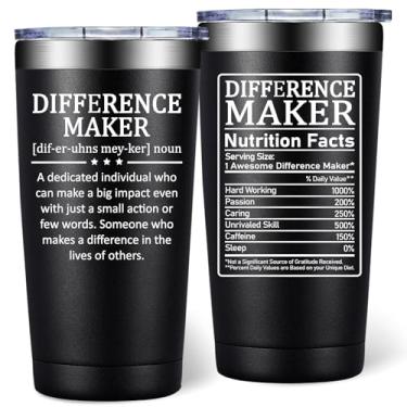 Imagem de DOEARTE Presentes de agradecimento ao professor - Presentes para fazer diferenças - Presente de agradecimento para homens e mulheres - Presente inspirador para colegas de trabalho, chefe, assistente