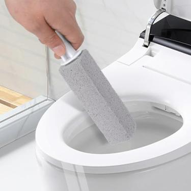 Imagem de 1 escova de banheiro de pedra-pomes para uso doméstico, escova de limpeza doméstica, pia de azulejo, banheiras, ferramenta de limpeza de 23 cm