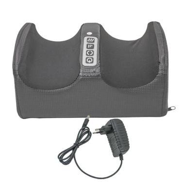 Imagem de Aparelho Massageador De Pes Eletrico Shiatsu Pernas Bivolt Preto