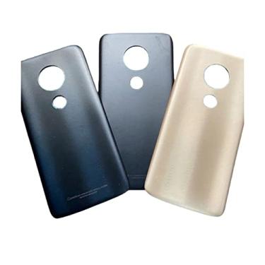 Imagem de SHOWGOOD 14.5 cm para Motorola Moto G7 Play Capa traseira capa traseira XT1952 peças de telefone de substituição (ouro)
