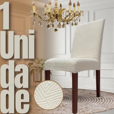 Imagem de Americana - Capa de Cadeira Linha Gold - Creme - OK Darling