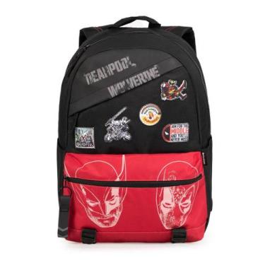 Imagem de Mochila Deadpool e Wolverine Vermelha - Bagaggio, U