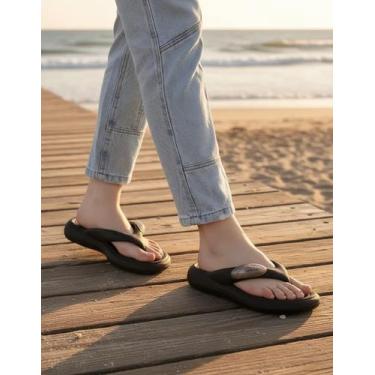 Imagem de Chinelo Piccadilly Marshmallow Confortável Anatômico Estilo, Preto, 37